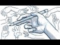 How to Draw Hands (Comic and Cartoon)