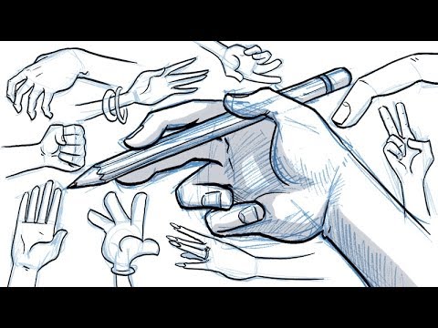 How to Draw Hands (Comic and Cartoon)
