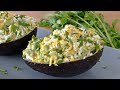 Aguacates rellenos de atun una receta con aguacate deliciosa