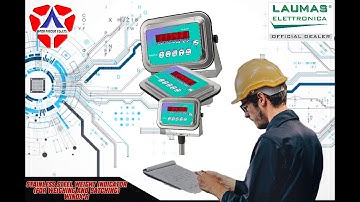 LAUMAS STAINLESS STEEL WEIGHT INDICATOR for weighing and batching WINOX R