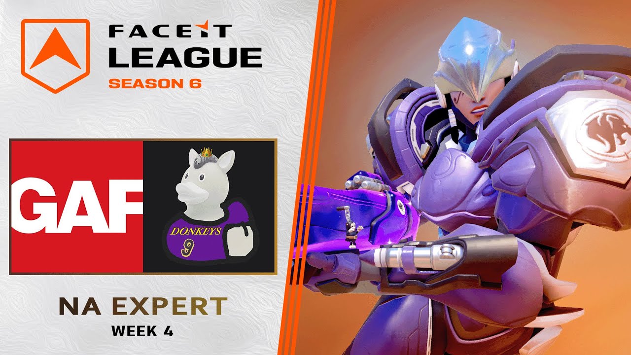 FACEIT League OW S6 | NA Expert | Those who GAF vs DhillDonkeys - YouTube