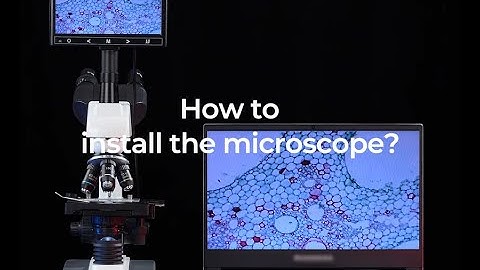 How to install the microscope?