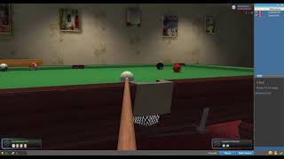 An amazing shot in real pool 3D-poolians screenshot 2