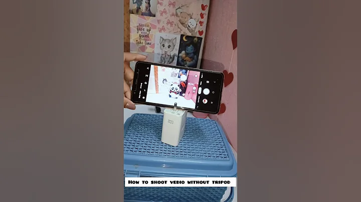 how to shoot vedios without tripod ✨#art#gift#shorts#shortsfeed#trending#craft#vedio#easy#love