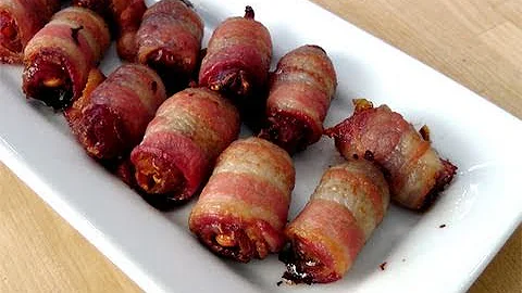 Candied Bacon Bites - Recipe by Laura Vitale - Laura in the Kitchen Episode 83