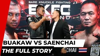 Buakaw vs Saenchai The Full Story