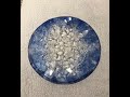 #28 - Blue Druzy Resin Insert