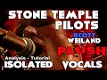Stone Temple Pilots - Plush - Scott Weiland - Isolated Vocals - Analysis and Tutorial