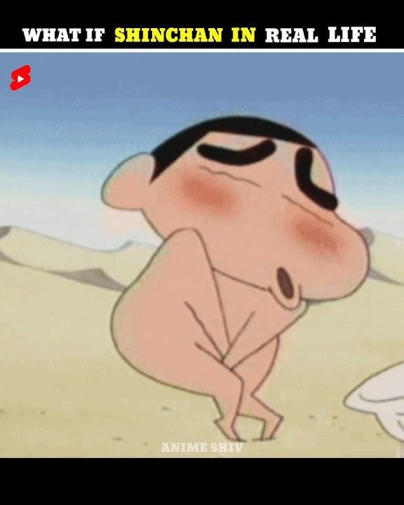 SHINCHAN IN REAL LIFE||🤯#shinchan #doraemon #trending #viral