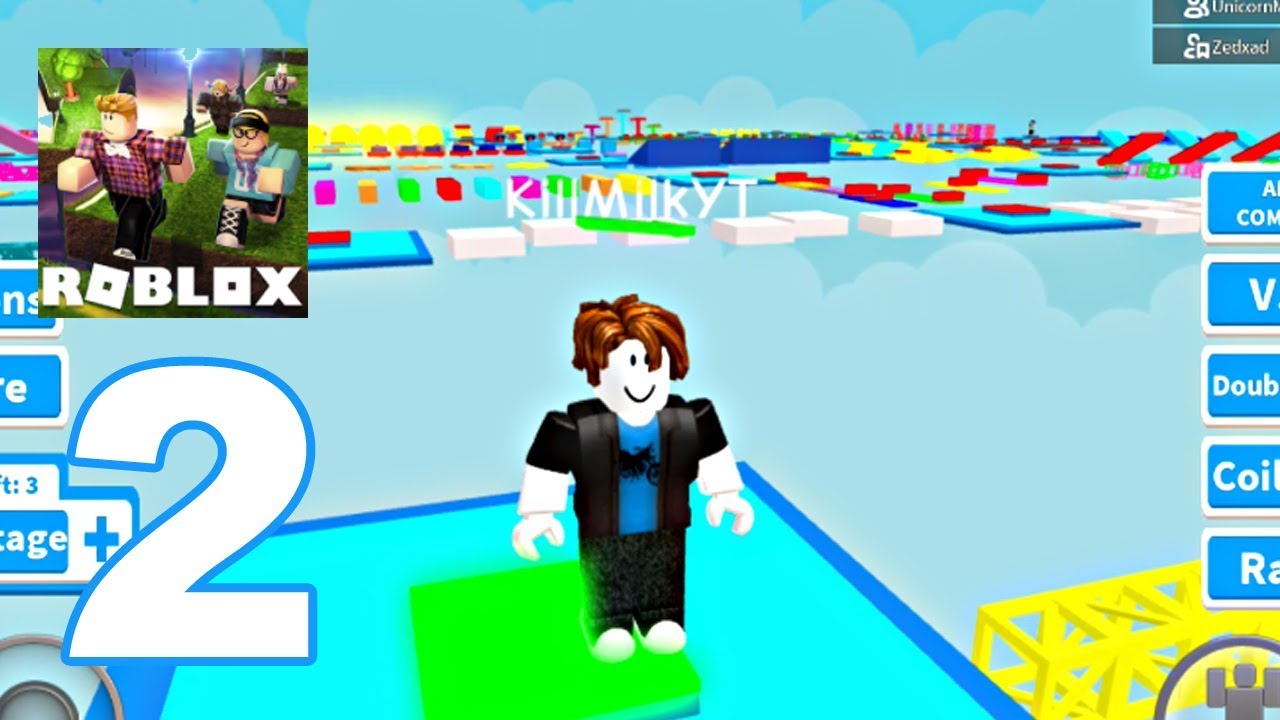 Roblox Gameplay Walkthrough Part 2 Easy Fun Obby Android Games Youtube - 36 the super fun and easy obby roblox