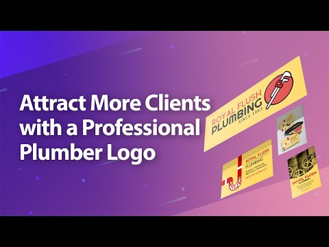 Attract More Clients with a Professional Plumber Logo