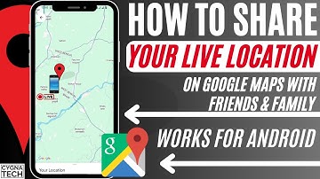 How to share your Live Location on Google Maps (Best Friend & Family Safety Tracker App)