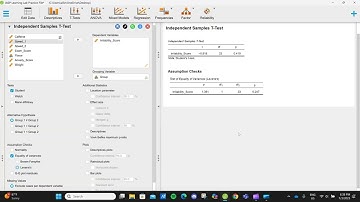 Independent-Samples t Test (Don