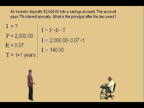 simple interest percents homework 7