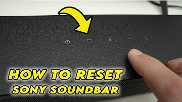 How to Reset Your Sony Soundbar (3 Ways)