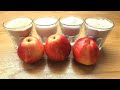 Das einfachste Rezept für Apfelkuchen, 4 Tassen und 3 Äpfel