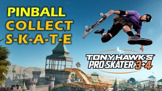 Pinball: Collect SKATE | Tony Hawks Pro Skater 3+4 (THPS3+4)