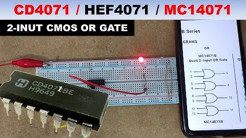 {693} CD4071 2-input CMOS OR Gate