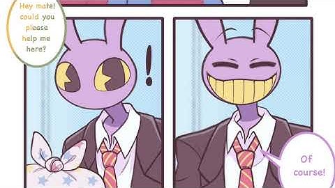 Pomni's Secret Hero 💖 (The Amazing Digital Circus Pomni x Jax Comic Dub)