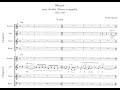 Frank martin  mass for double choir a cappella score