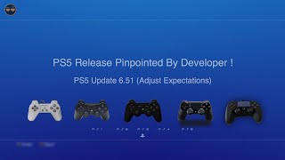 Release Pinpointed by Developer | PS4 Update | DualShock 5 Fake YouTube