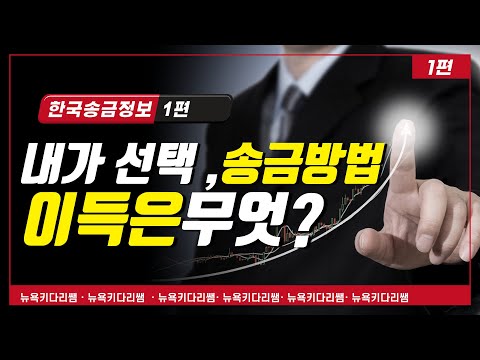 한국송금 하는 방법의 총정리 정보- 1편