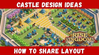 Best Effective City Design Ideas for Rise of Kingdoms - How to Share City Layout screenshot 3