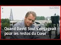 Quand david soul hutch  sengageait pour les restos du cur en france