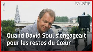Quand David Soul, « Hutch » s'engageait pour les restos du cœur en France