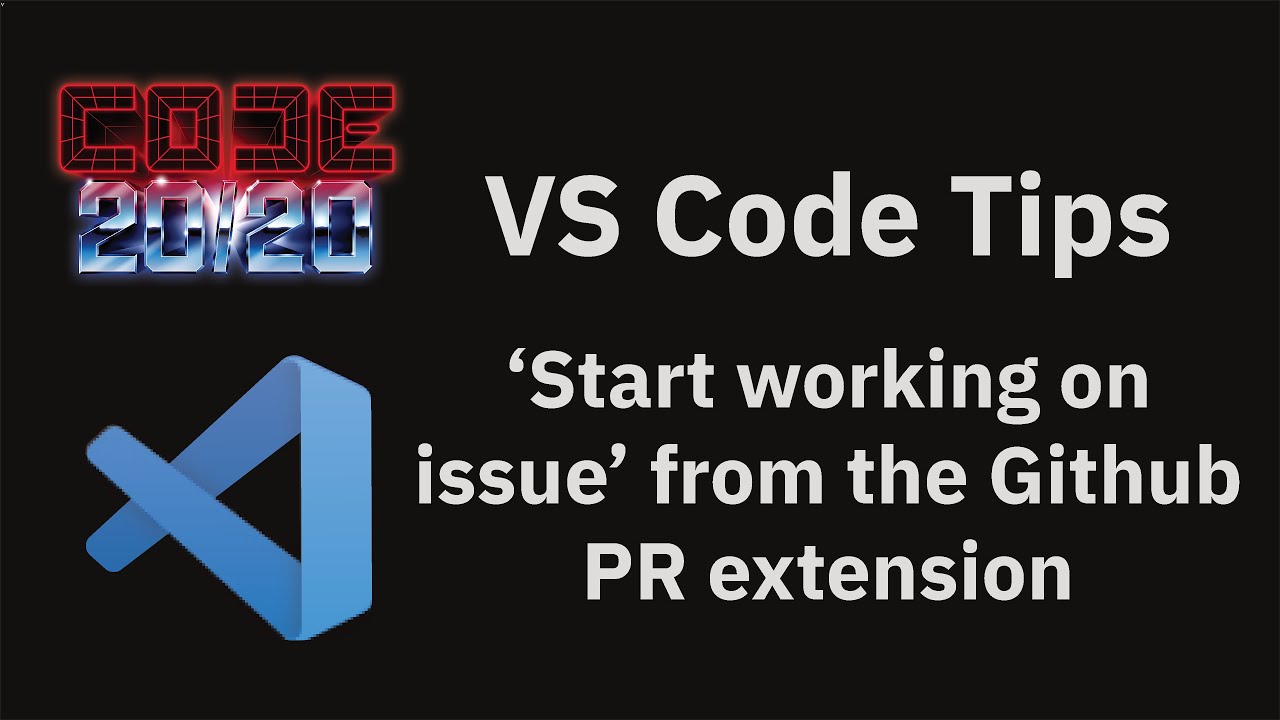 'Start working on issue' from the Github PR extension