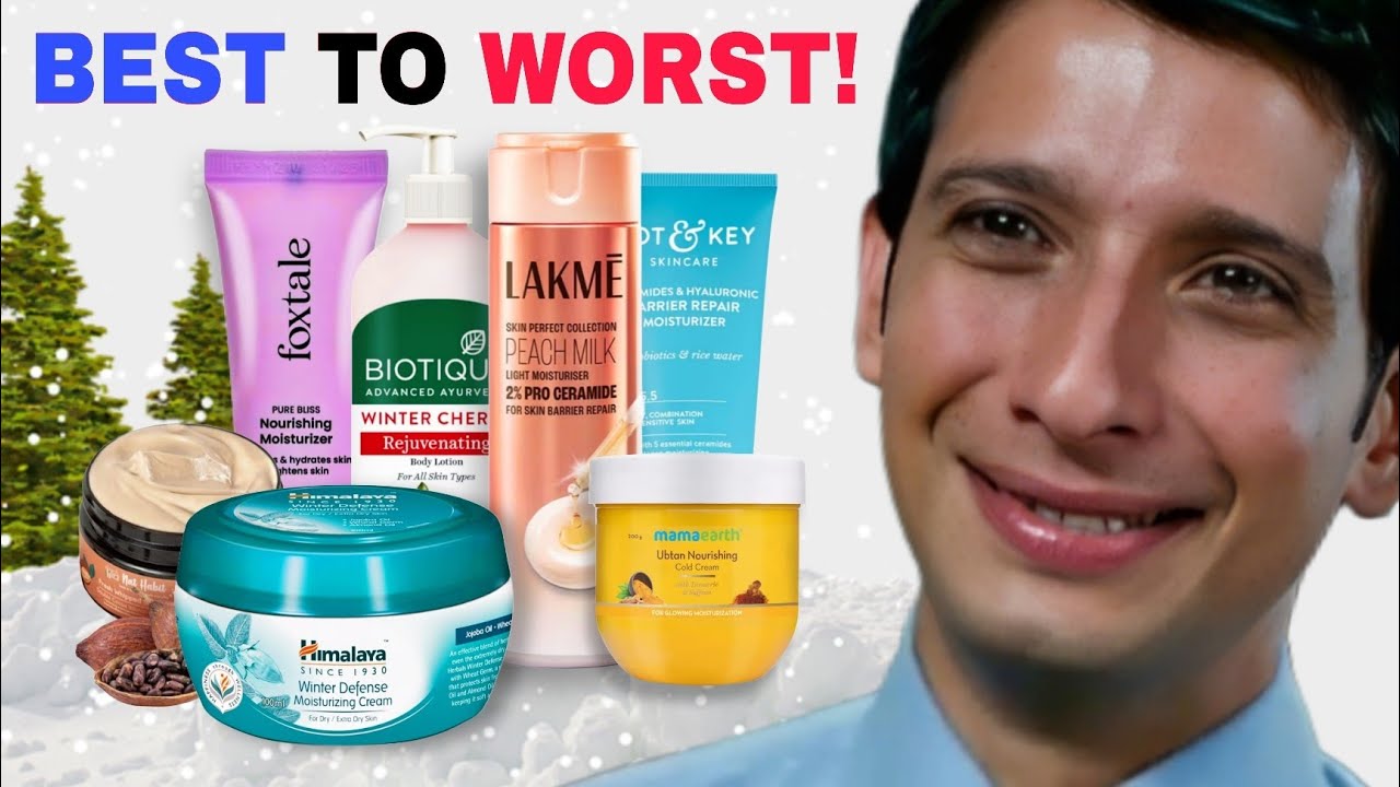 Reacting on Best To Worst Moisturizer For Winters with Memes 👀✨