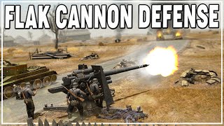 Gates of Hell CONQUEST FLAK 88 & FALLSCHIRMJAEGER Hold the LINE REALISM MOD | GoH Gameplay screenshot 5