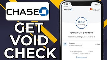 HOW TO GET VOID CHECK FROM CHASE APP (2025)