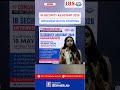 IB SECURITY ASSISTANT 2026 INTERVIEW BATCH STARTING