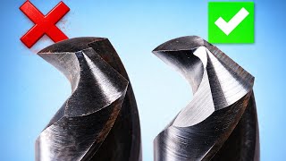 Never Buy a New Drill Bit! The Best Way To Sharpen a Drill Bit In Just 3 Minutes | Maker Mike