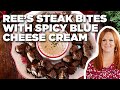 Ree Drummond's Steak Bites with Spicy Blue Cheese Cream | The Pioneer Woman | Food Network