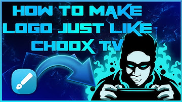 How to make logo just like ChoOx TV | Infinite Design