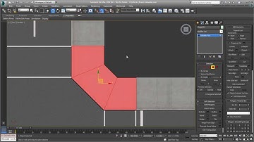3ds Max - Creating City Blocks - Part 10 - Sidewalks