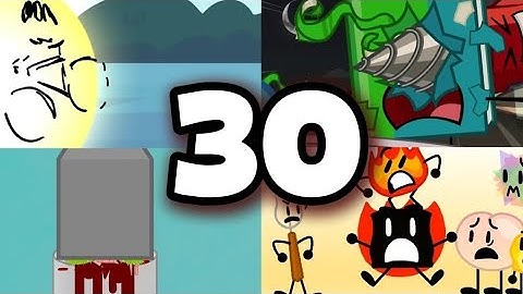 30 Deaths From 30 Different Object Shows (30K Subscriber Special)