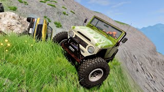 Cliff Drops and Off Road Fails #3  | BeamNG DRIVE - Truck &Too