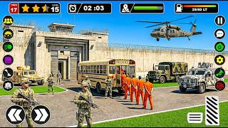 🚛💥 US Army Prison Vehicle Transport 💥 Criminal Transport Games 💥🚛 Android Gameplay screenshot 2