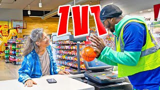 Cashier Shoots his Shot on The Clock!