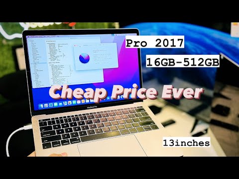MacBook Pro 2017, 16GB-512GB - YouTube