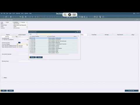 Vendors or Suppliers Creation in SAP B1