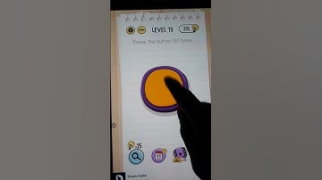 Press the button 100 times brain test Level 73