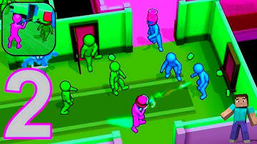 Walkers Attack - Gameplay Walkthrough Part 2 Zombie Defense: War Z Survival Level 1-2 (iOS, Android)