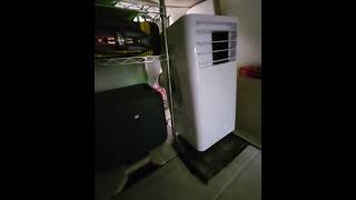 Portable Air condition verses Ecoflow wave 2  running on my Bluetti AC200MAX on solar power