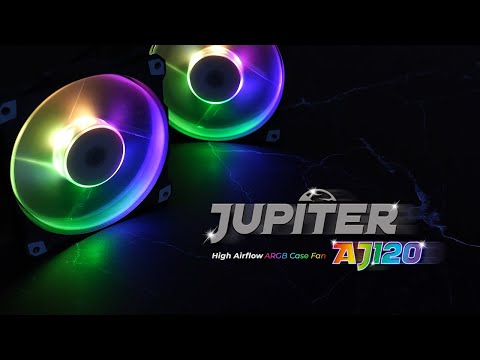 Jupiter AJ120: High Airflow ARGB Case Fan | PC Cooling | InWin