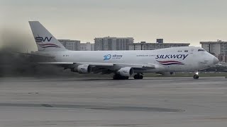 747 Engine Explodes During Takeoff
