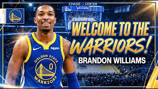 Welcome to the Warriors! BRANDON WILLIAMS Full Highlights | 2025-26 Season with the Mavs News